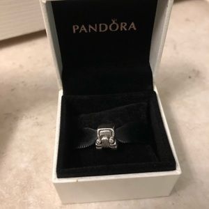 Pandora sterling silver car charm